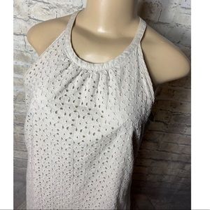 Banana republic white dress size 6